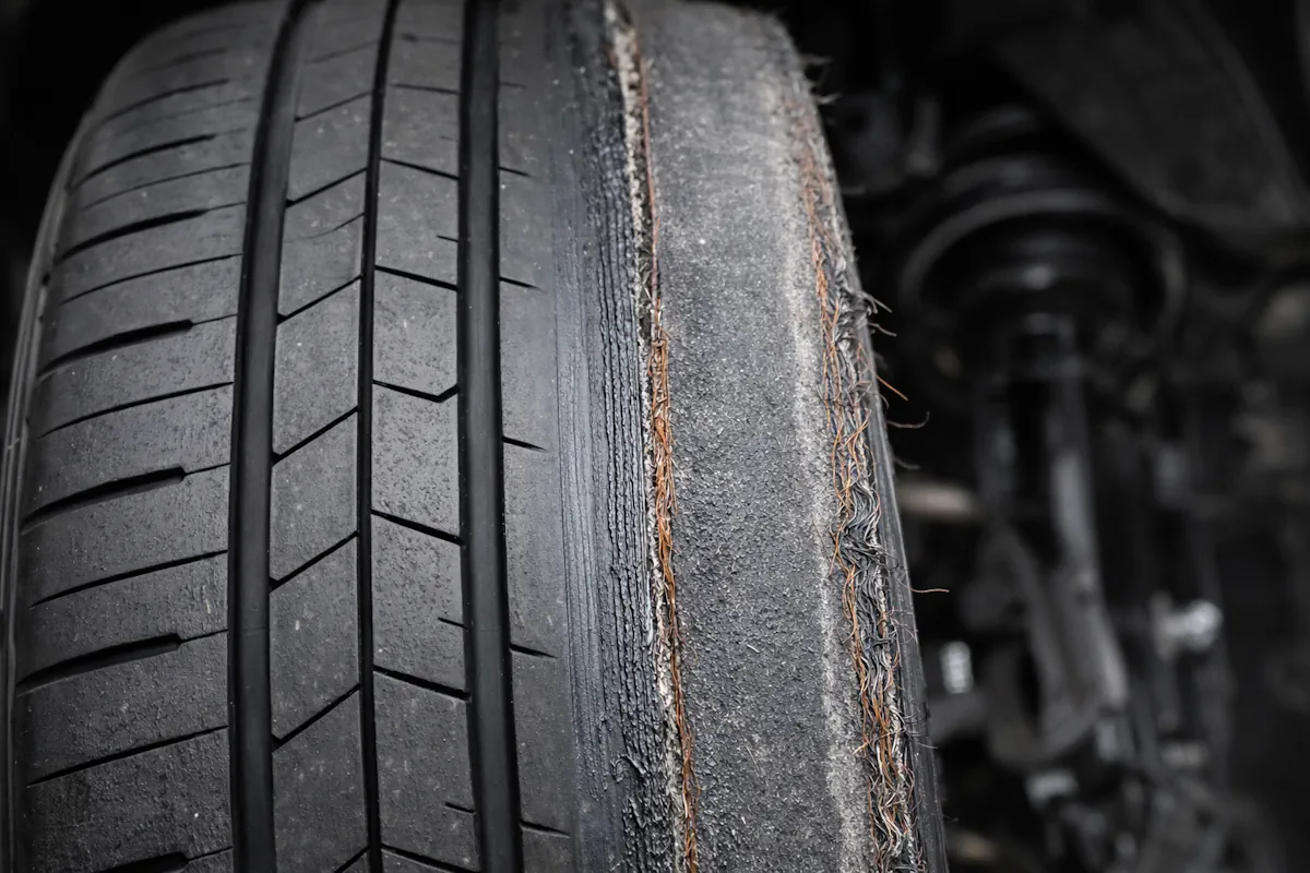 unevenly worn tires