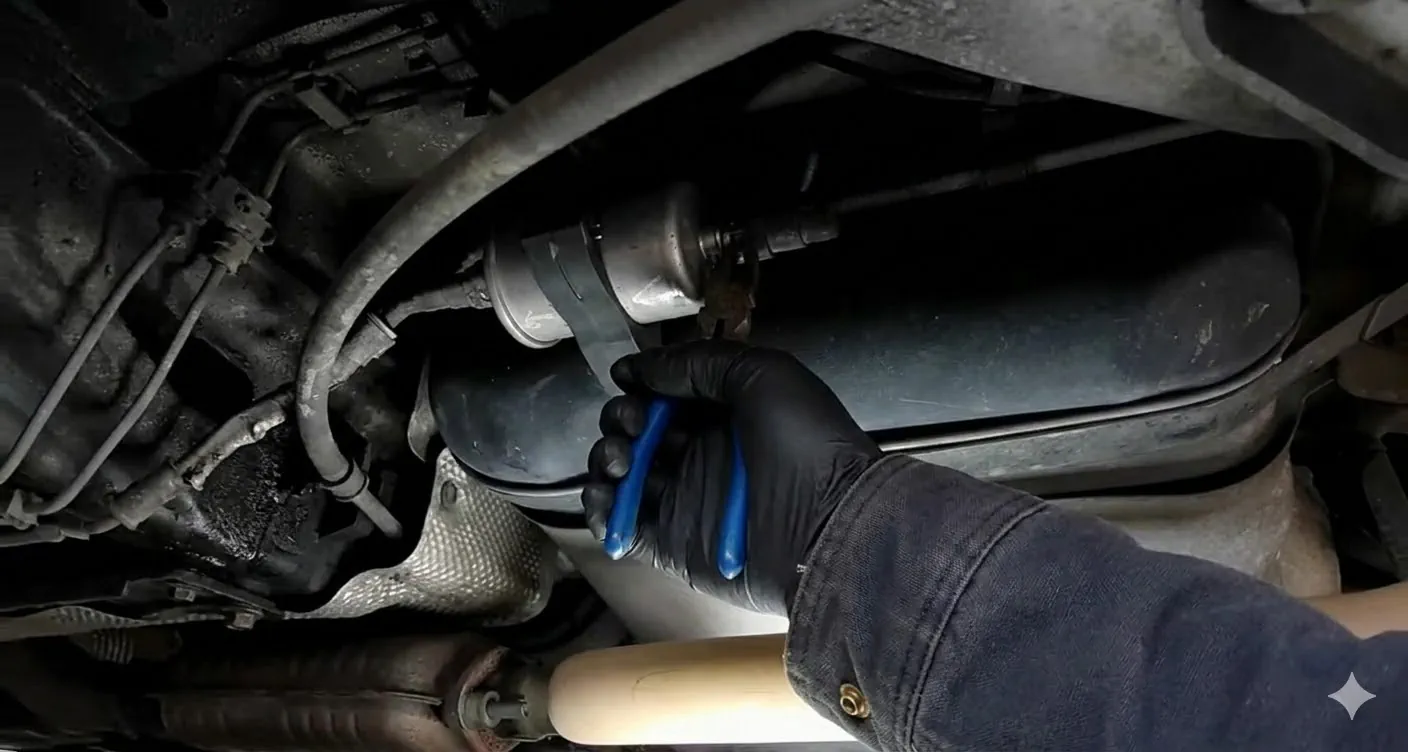 changing car fuel filter