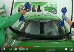 Как поменять лобового стекла автомобиля видео 